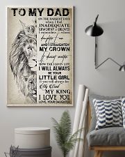 TO MY DAD - LION - THANK YOU 16x24 Poster lifestyle-poster-1