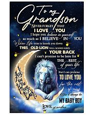 GRANDMA TO GRANDSON 16x24 Poster front