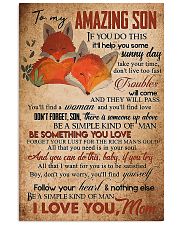 TO MY SON - FOX - SUNNY DAY 16x24 Poster front