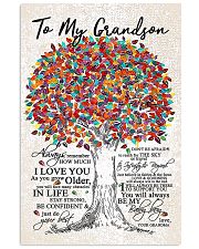 TO MY GRANDSON 16x24 Poster front