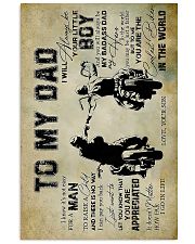 To My Dad - Motorbike 16x24 Poster front