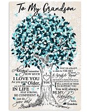 TO MY GRANDSON 16x24 Poster front