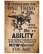 TO KIDS - DINO - IF I COULD 16x24 Poster front