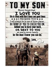 To My Son - Never Forget That 16x24 Poster front