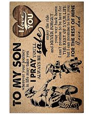 DAD TO SON 16x24 Poster front