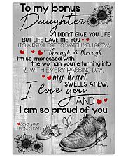 BONUS DAD TO BONUS DAUGHTER 16x24 Poster front