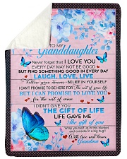 Special Blanket Gift For Your Granddaughter Sherpa Fleece Blanket tile