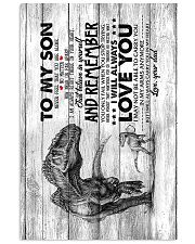 Saurus - Dad To Son - Never Feel That You Are 16x24 Poster front