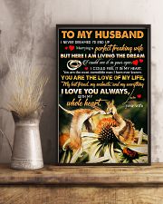 TO MY HUSBAND - DRAGON - I LOVE YOU 16x24 Poster lifestyle-poster-3