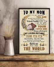 TO MY MOM - ELEPHANT - THANK YOU 16x24 Poster lifestyle-poster-3