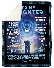 To My Daughter - Special Blanket For Daughter Sherpa Fleece Blanket tile