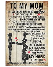 TO MY MOM - VINTAGE - YOU ARE APPRECIATED 16x24 Poster front