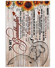 Grandma to Granddaughter - Enjoy The Ride 16x24 Poster front