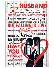 TO MY HUSBAND - COUPLES - I LOVE YOU 16x24 Poster front