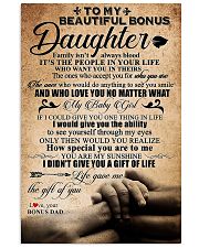 BONUS DAD TO BONUS DAUGHTER 16x24 Poster front