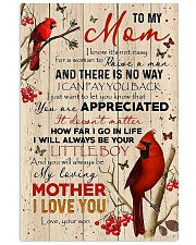 POSTER - TO MY MOM - YOU ARE APPRECIATED 16x24 Poster front
