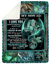 Dragon - Son - This Old Dragon Will Always Have Sherpa Fleece Blanket tile