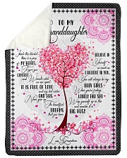 I BELIEVE IN YOU - AMAZING GIFT FOR GRANDDAUGHTER Sherpa Fleece Blanket tile