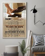 Grandpa to Granddaughter - You Are The Beat 16x24 Poster lifestyle-poster-1
