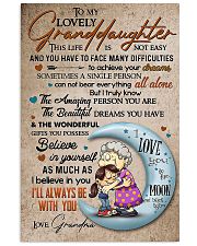GRANDMA TO GRANDDAUGHTER 16x24 Poster front