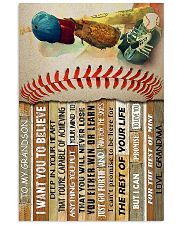 GRANDMA TO GRANDSON 16x24 Poster front