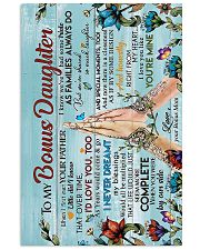 BONUS MOM TO BONUS DAUGHTER 16x24 Poster front