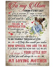 TO MY MOM - VINTAGE - MY LOVING MOTHER 16x24 Poster front