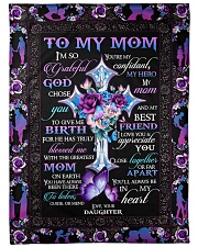 To My Mom - I Love You And Appreciate You Fleece Blanket tile