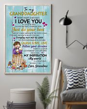 TO GRANDDAUGHTER - BABY - BETTER PLACE 16x24 Poster lifestyle-poster-1