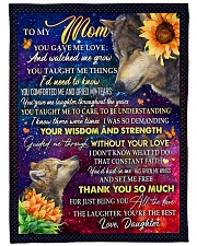 To My Mom - Special Blanket For Mom Fleece Blanket tile