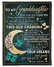Special Blanket Gift For Your Granddaughter Small Fleece Blanket - 30" x 40" front