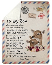 I AM ALWAYS WITH YOU - LOVELY GIFT FOR SON Sherpa Fleece Blanket tile