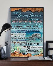 GRANDPA TO GRANDSON 16x24 Poster lifestyle-poster-2