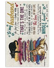 POSTER - TO MY HUSBAND - CAT - I LOVE YOU 16x24 Poster front