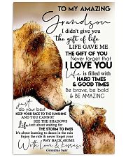 GRANDMA TO GRANDSON 16x24 Poster front