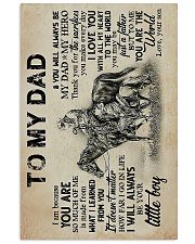 To My Dad - Horse Riding - Poster 16x24 Poster front