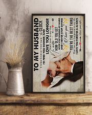 TO MY HUSBAND - COUPLE - I LOVE YOU 16x24 Poster lifestyle-poster-3