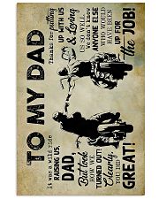 To My Dad - Motobike - Poster 16x24 Poster front