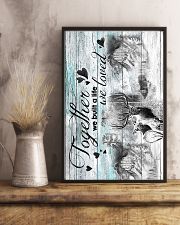 HUSBAND AND WIFE - DEER - HUNTING - TOGETHER 16x24 Poster lifestyle-poster-3