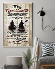 Grandpa to Granddaughter - Just Go Forth And Aim 16x24 Poster lifestyle-poster-1