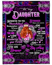 To My Daughter - Queen And Princess - Whenever Fleece Blanket tile