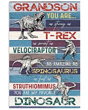 GRANDMA TO GRANDSON - DINOS - FAVORITE 16x24 Poster front