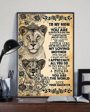 TO MY MOM - LION - YOU ARE THE WORLD 16x24 Poster lifestyle-poster-2