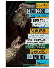 Grandma To Grandson - This Old Dinosaur 16x24 Poster front