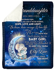 KEEP YOU WARN - GRANDDAUGHTER GIFT WITH ELEPHANT Sherpa Fleece Blanket tile