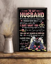 TO MY HUSBAND - DRAGON - LOVE YOU 16x24 Poster lifestyle-poster-3