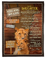 YOU ARE MY LIFE - BEST GIFT FOR DAUGHTER Small Fleece Blanket - 30" x 40" front