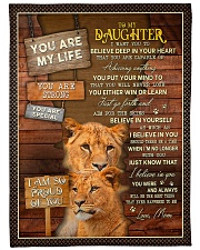 YOU ARE MY LIFE - BEST GIFT FOR DAUGHTER Fleece Blanket tile