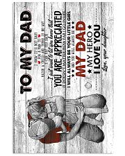To My Dad - You Are Appreciated - Poster 16x24 Poster front