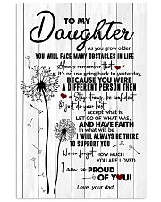 To My daughter - Dandelion - As You Grow Older 16x24 Poster front